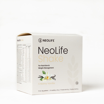NeoLifeShake Creamy Vanilla, toidukorra asendaja, vaniljemaitseline valgujook